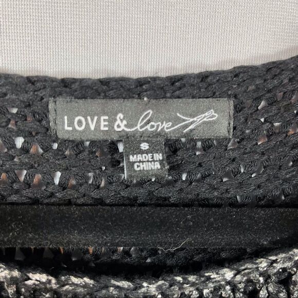 Love and love Open Weave Metallic Sweater - Picture 11 of 11